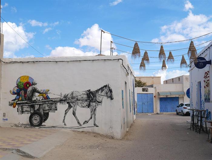 דירות Erriadh Wostel Djerba מראה חיצוני תמונה